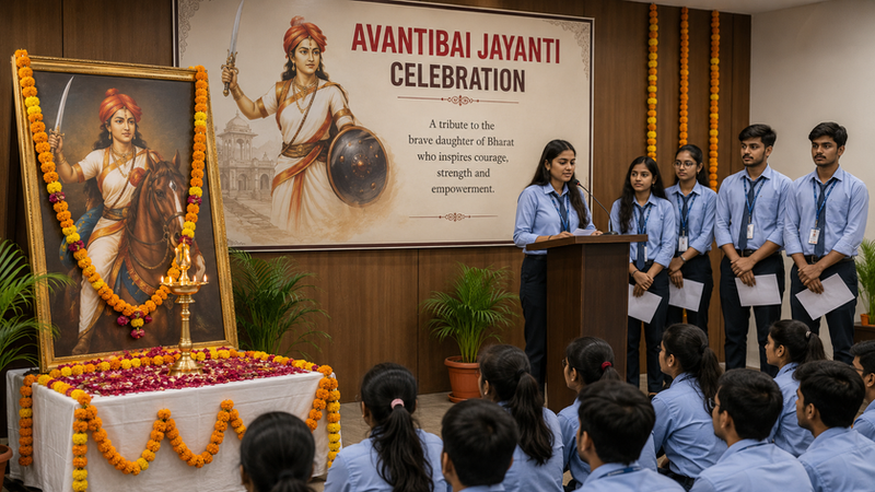 Avantibai Jayanti Celebration honoring Veerangana Rani Avantibai Lodhi Ji at PIIT