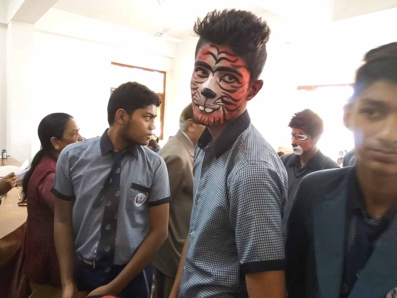 Students performing in Talent Hunt at PIIT