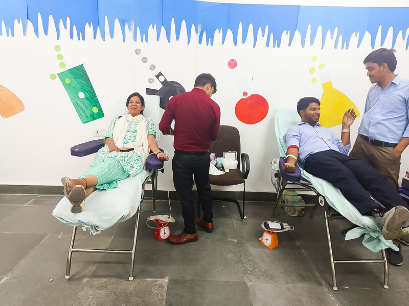 Blood Donation Camp organized at PIIT