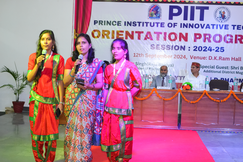 New students attending Orientation Program at PIIT