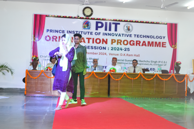 Students performing Nukkad Natak at PIIT