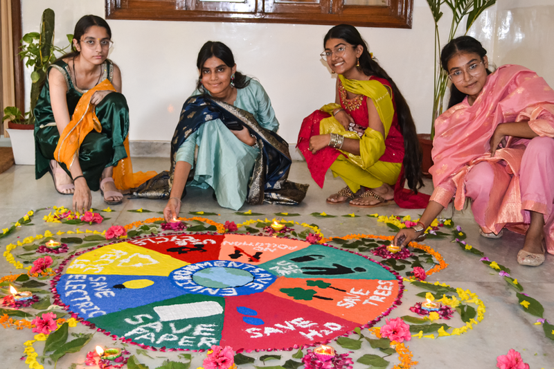 Diwali Celebration with students at PIIT