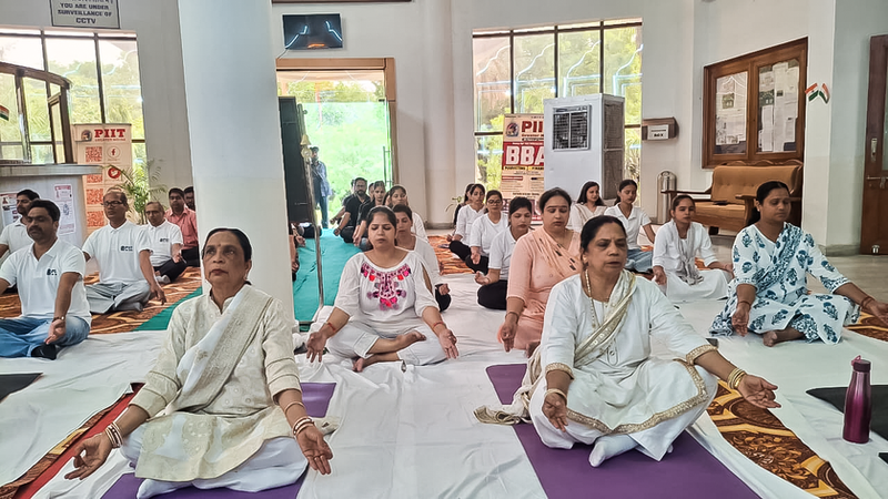 Yoga Day Celebration at PIIT
